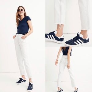 Madewell Tapered Wide-Leg Jeans